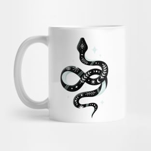 Snake - Aqua Mug